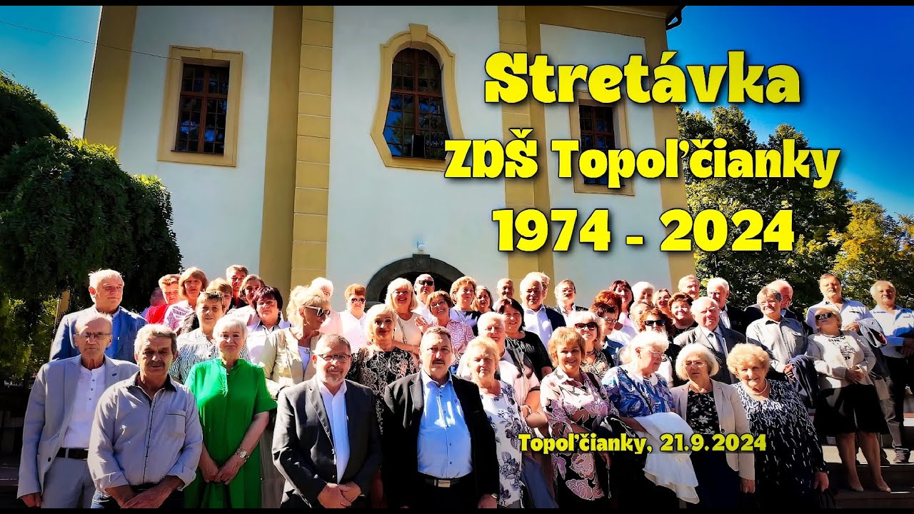 Stretávka ZDŠ Topoľčianky 1974-2024