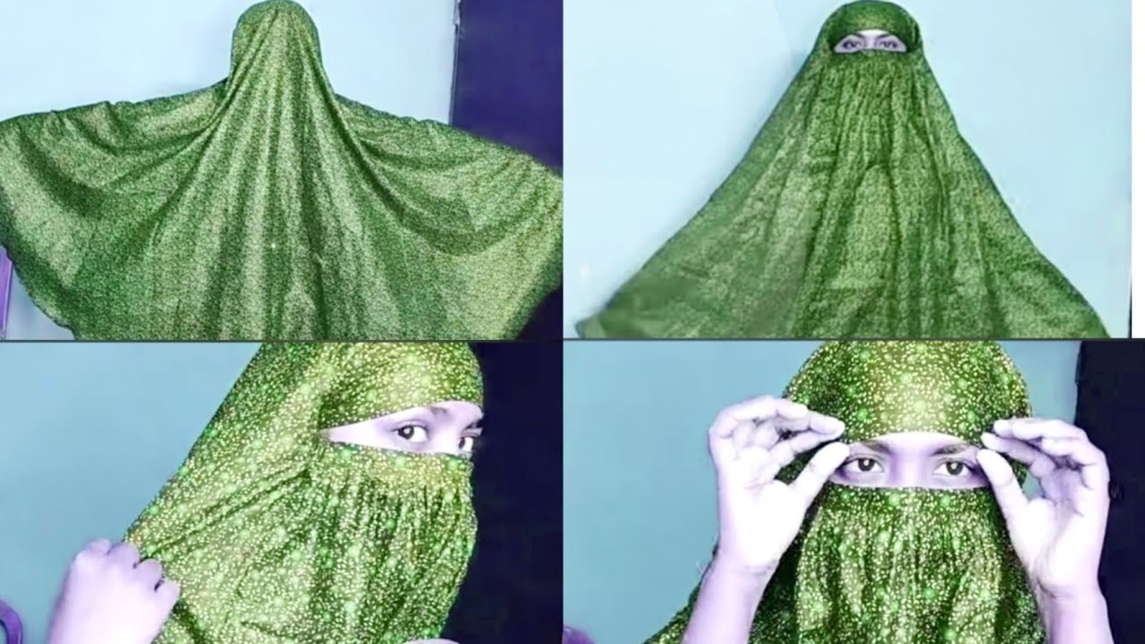 হাজী হিজাব কাটিং ও সেলাই ❤️ হিজাব কাটিং ও সেলাই ❤️ Hijab cutting and stitching bangla
