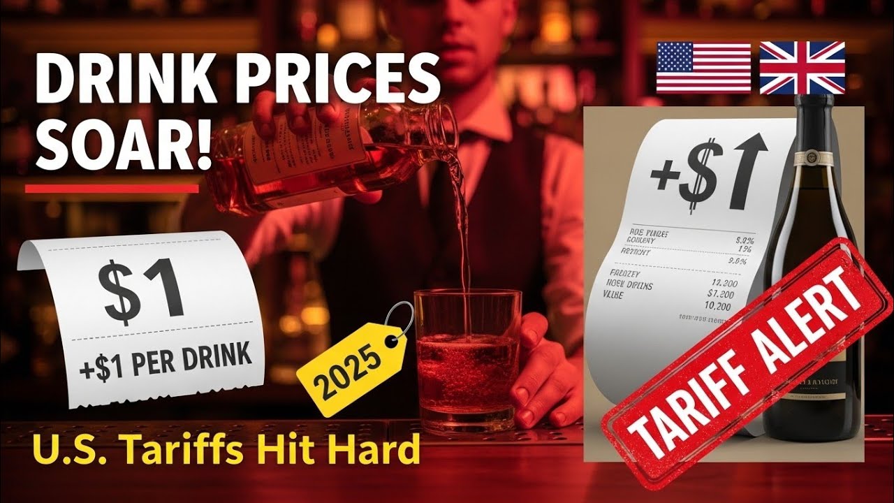 U.S. Alcohol Tariffs: Why Your Drinks Cost More in 2025