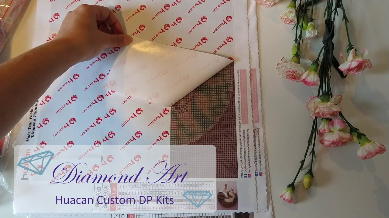 Diamond Art: Huacan Custom Unboxing