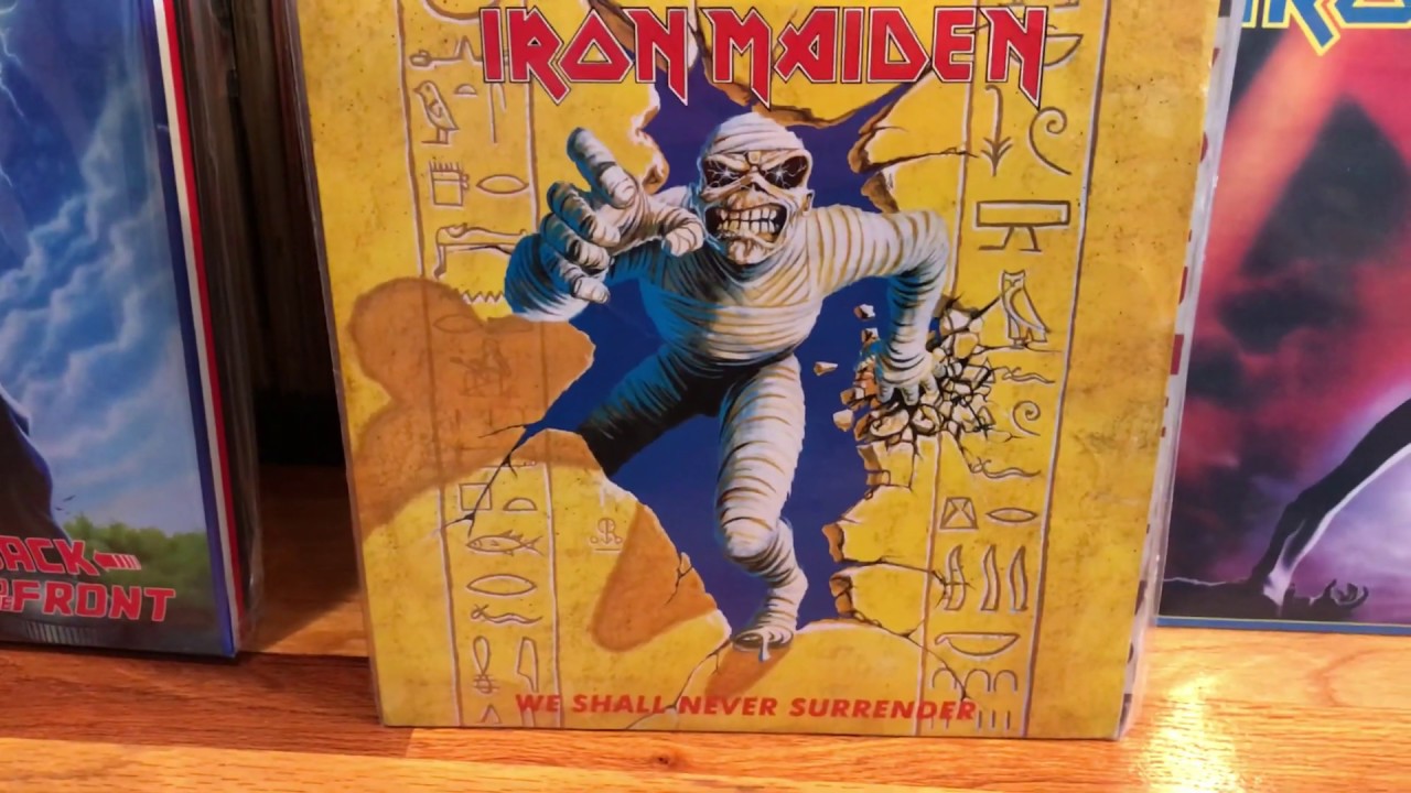 Iron Maiden vinyl records collection part 3