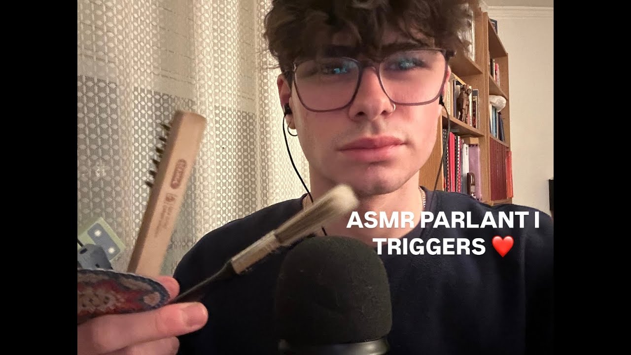 ASMR parlant en CATALÀ mentre faig triggers :)