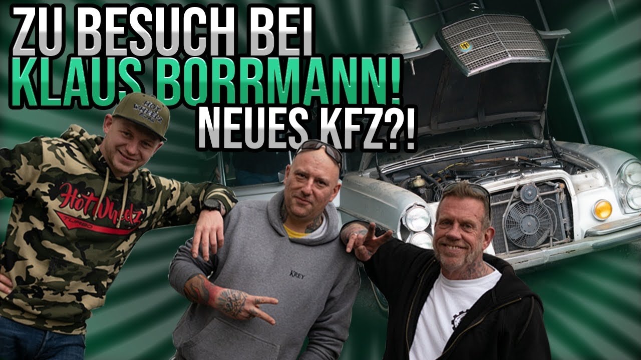 Hot-Wheelz zu Besuch bei Klaus Borrmann | in seinem Ami Eldorado route 66 | Es gibt ein neues KFZ