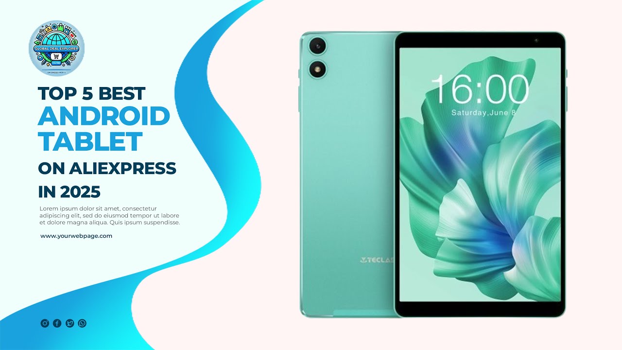 Top 5 Best Android Tablet on AliExpress in 2025