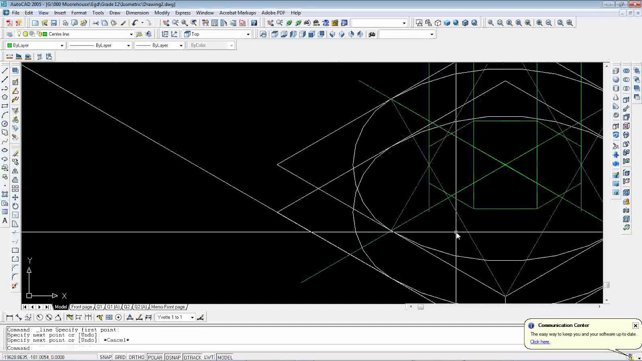 EGD - Isometric Drawing Revision