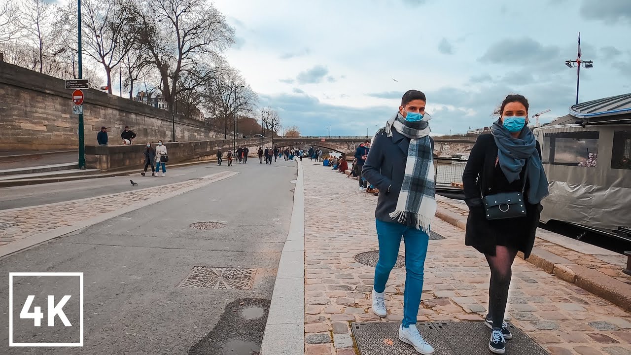 WALKING on a BEAUTIFUL DAY in PARIS - 4K (Pont Alexandre III to Pont de l'Alma)