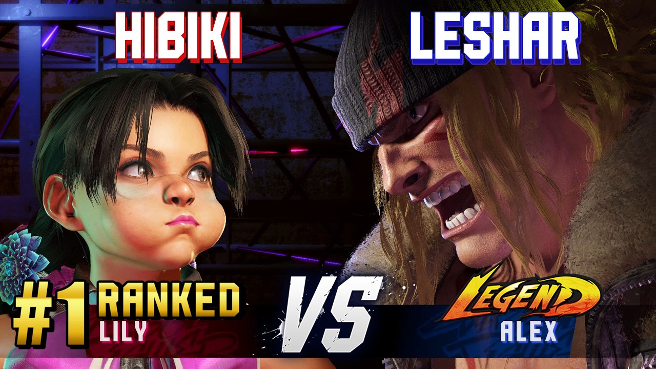 SF6 ▰ HIBIKI (#1 Ranked Lily) vs LESHAR (Alex) ▰ High Level Gameplay