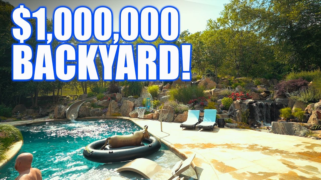 $1 MILLION dollar backyard with WATERFALL: Greg Wittstock, The Pond Guy