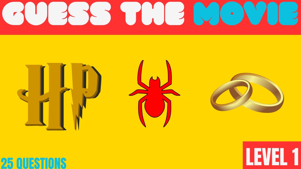 Only 5% can get 20/25 | Movie & TV Series Quiz 🎬