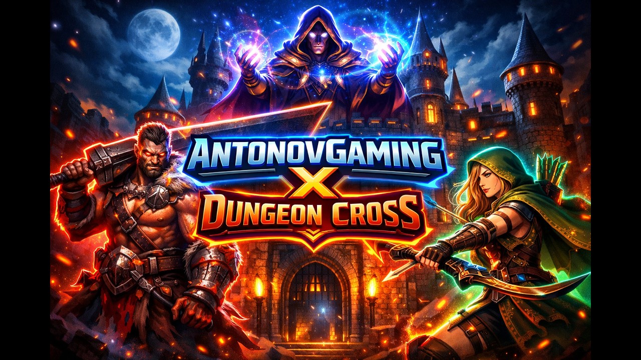 DUNGEON CROSS GAMEPLAY | 40,000 CROSS Token Airdrop