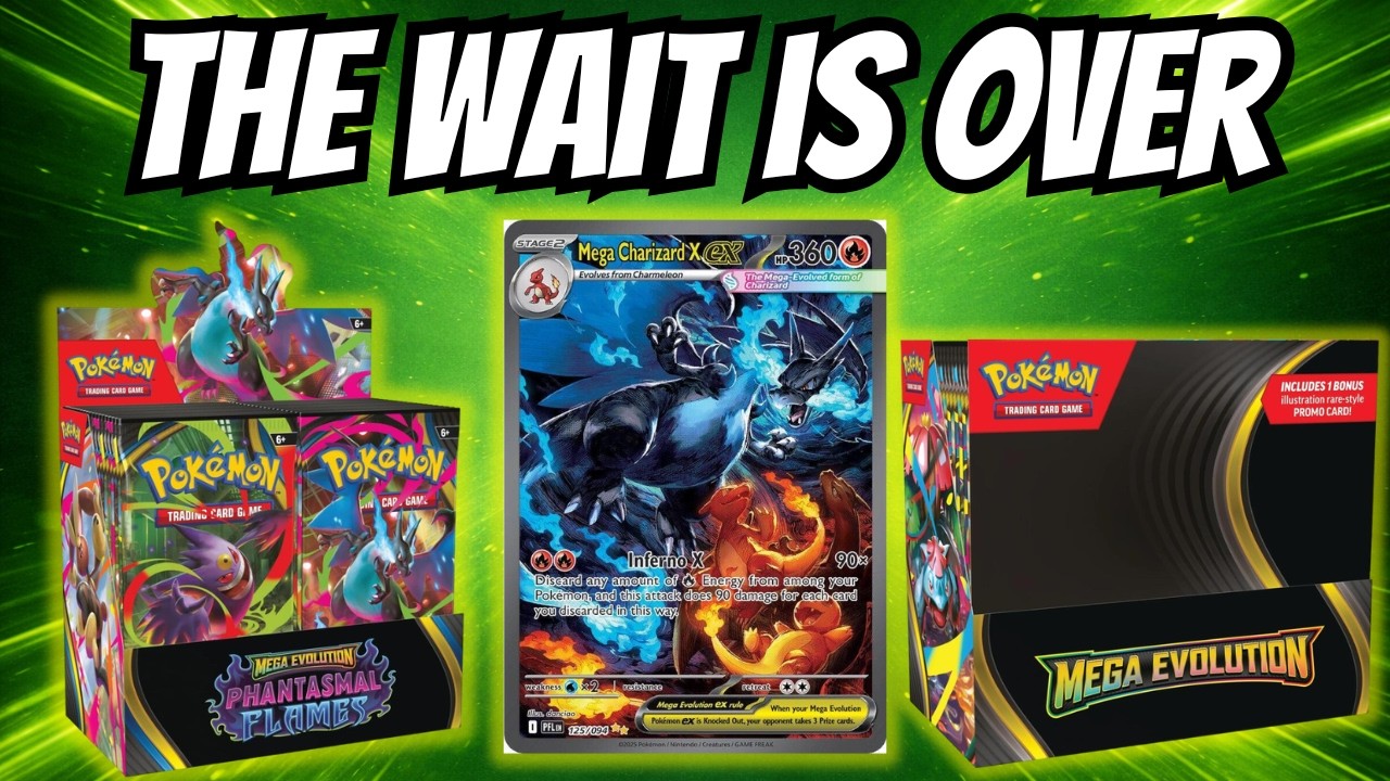 Is It Finally Time To Buy Mega Evolution & Phantasmal Flames?