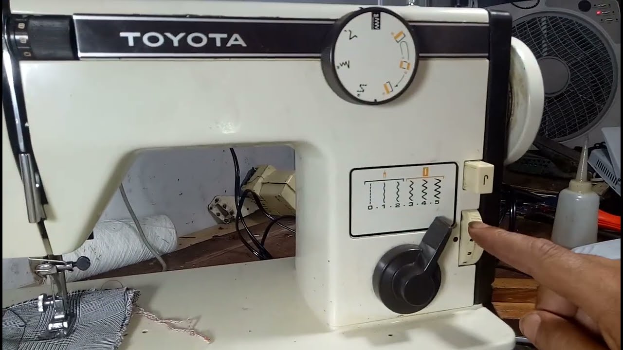 TOYOTA'''401''مشكلة الأسنان آلة الخياطة