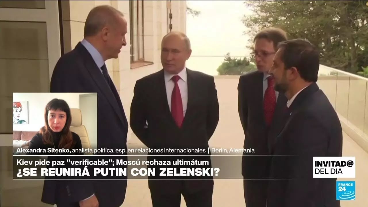 ¿Qué tan factible es una reunión directa entre Putin y Zelenski? • FRANCE 24 Español