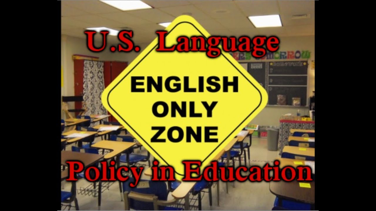 US language policy in the US.