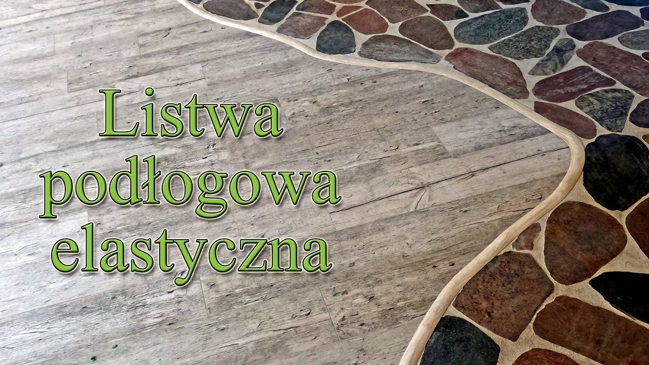 Elastyczna listwa podłogowa Cezar flex line- profil do łukowego łączenia podł&oacute;g- Strawbale Vlog 141