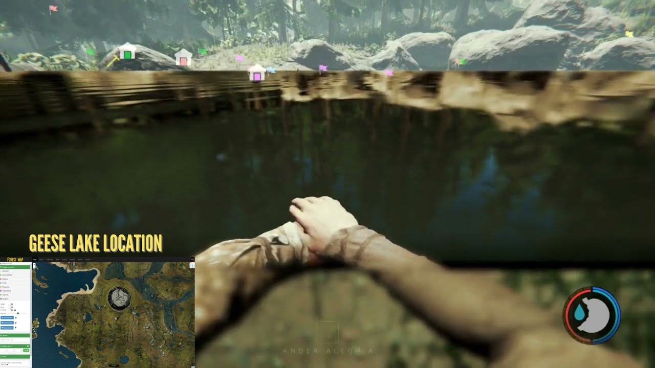 The Forest - Easiest way to get the Goose Head (Trophy Hunter achievement)