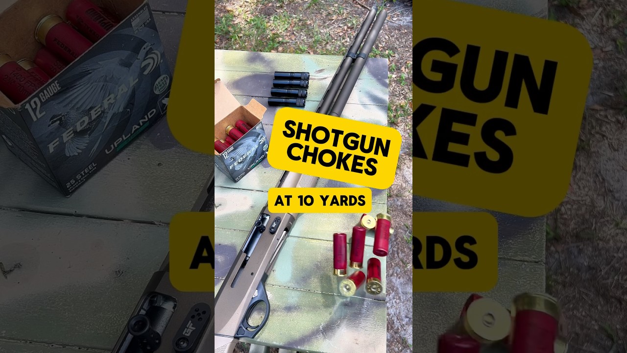 What is a shotgun choke?