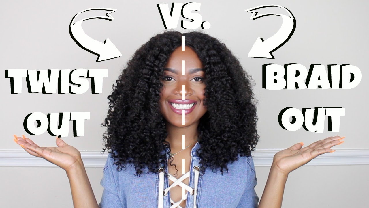 TWIST OUT VS. BRAID OUT ft. Hergivenhair