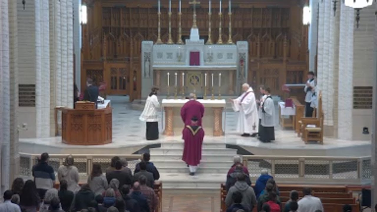Sunday, 10:30 AM Mass from the Basilica