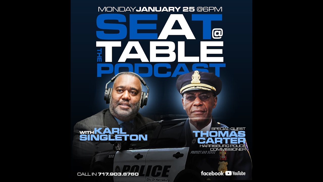 A Seat at The Table with Karl Singleton:  Commissioner Thomas Carter.