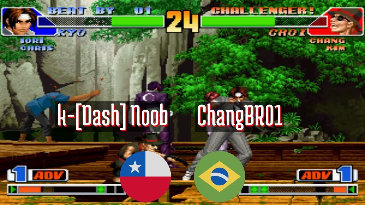FT5 @kof98: k-[Dash] Noob (CL) vs ChangBR01 (BR) [King of Fighters 98 Fightcade] Mar 5