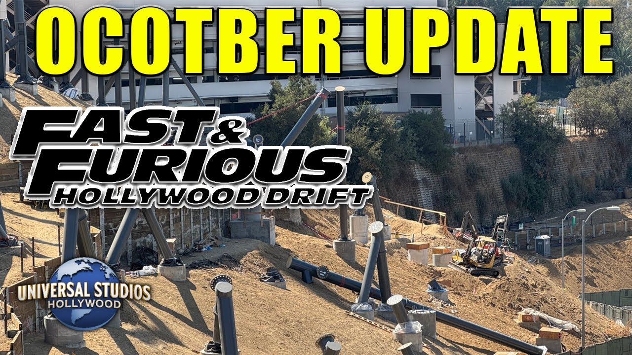 Fast & Furious October Construction Update | Universal Studios Hollywood