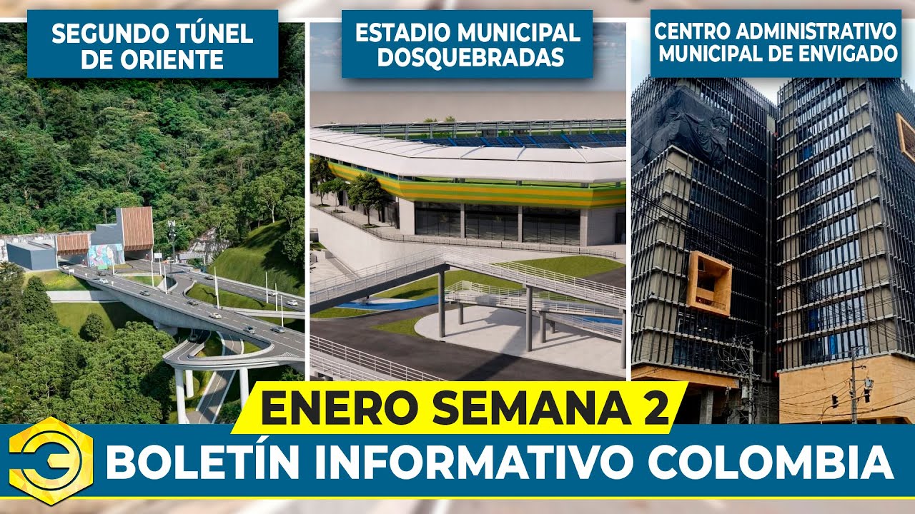 Noticias de Infraestructura de la Actualidad de Colombia | 2° Semana Enero