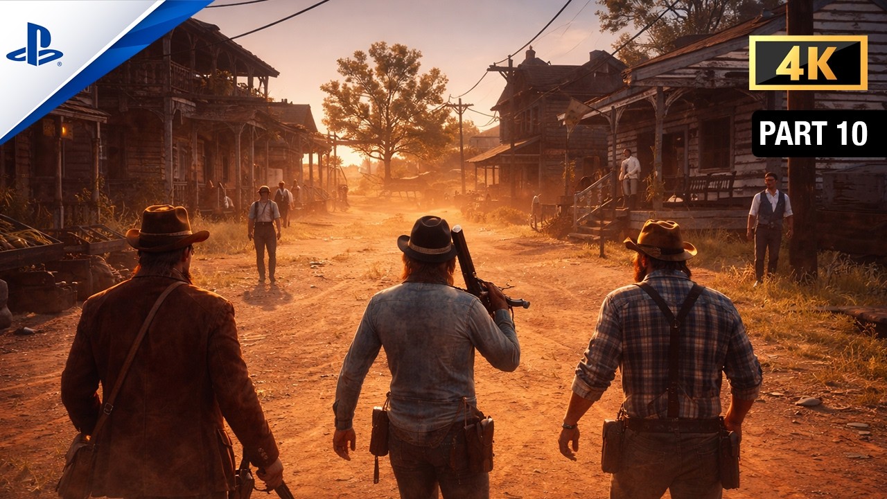 Red Dead Redemption II PS5 Gameplay PART 10 (4K) - No commentary