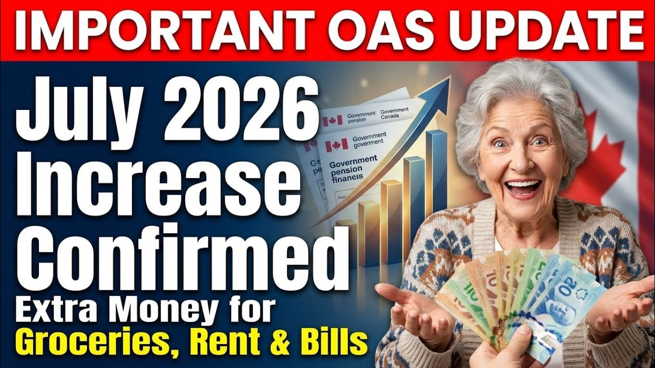 July 2026 OAS Update Explained | New Monthly Payments for Seniors in Canada