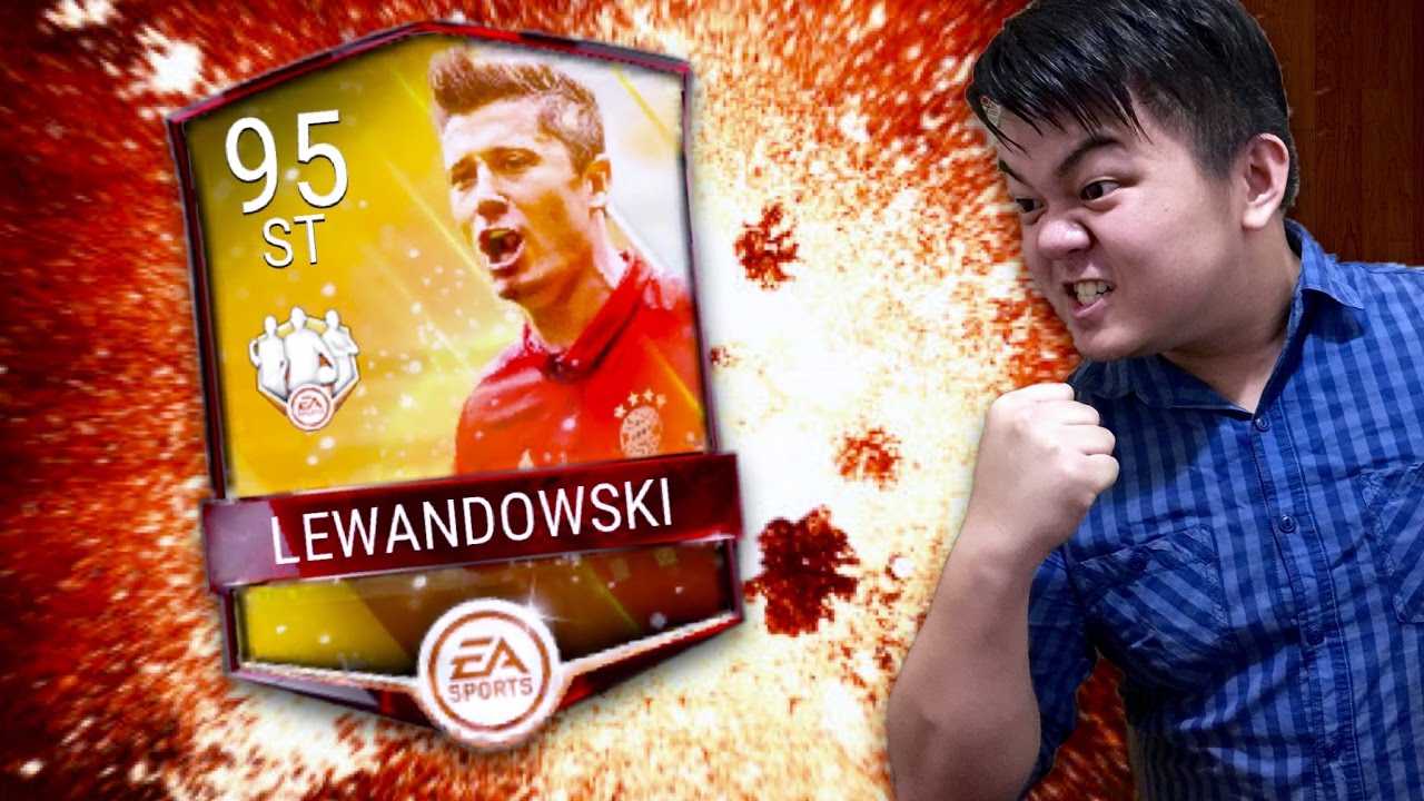 MASTER LEWANDOWSKI REVIEW!! THE EXPLOSIVE FINISHER!! FIFA MOBILE IOS / ANDROID