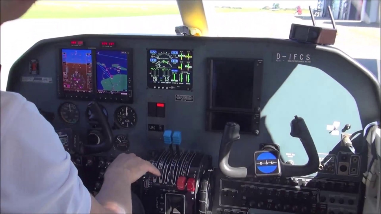 Full Flight in Cockpit of the shortest schedule flight of the world Juist to Norden in A BN-2 D-IFCS