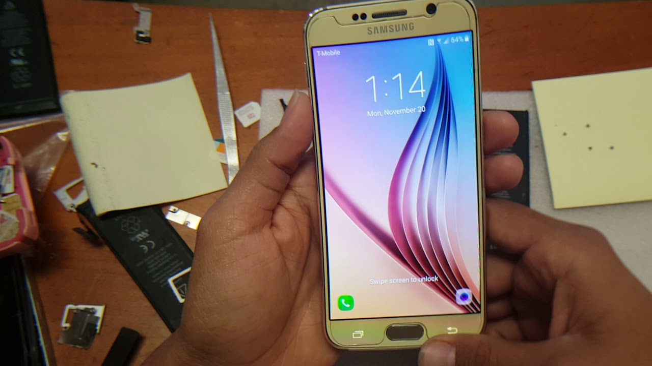 Galaxy s4, s5, s6, s7 dropped and unresponsive, screen frozen,  quick fix, done in 5 min !!!!