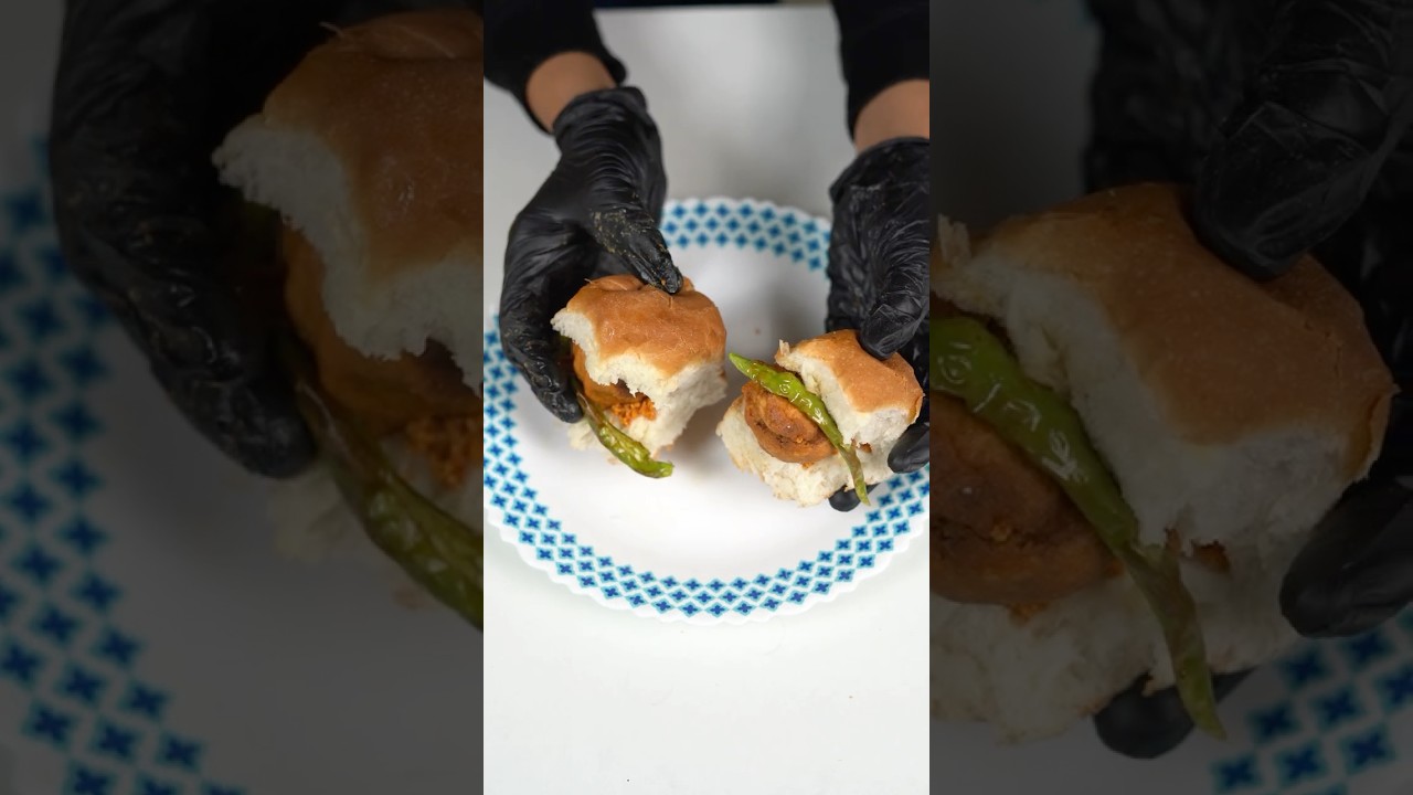 Taste of Mumbai ASMR: Vada Pav - India's Favorite Burger! 