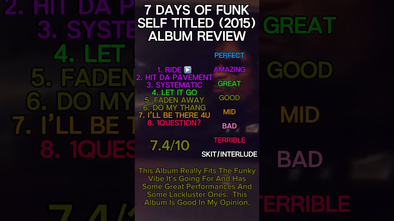 7 Days Of Funk - Self Titled By DĀM-FunK, Snoop Dogg Review 