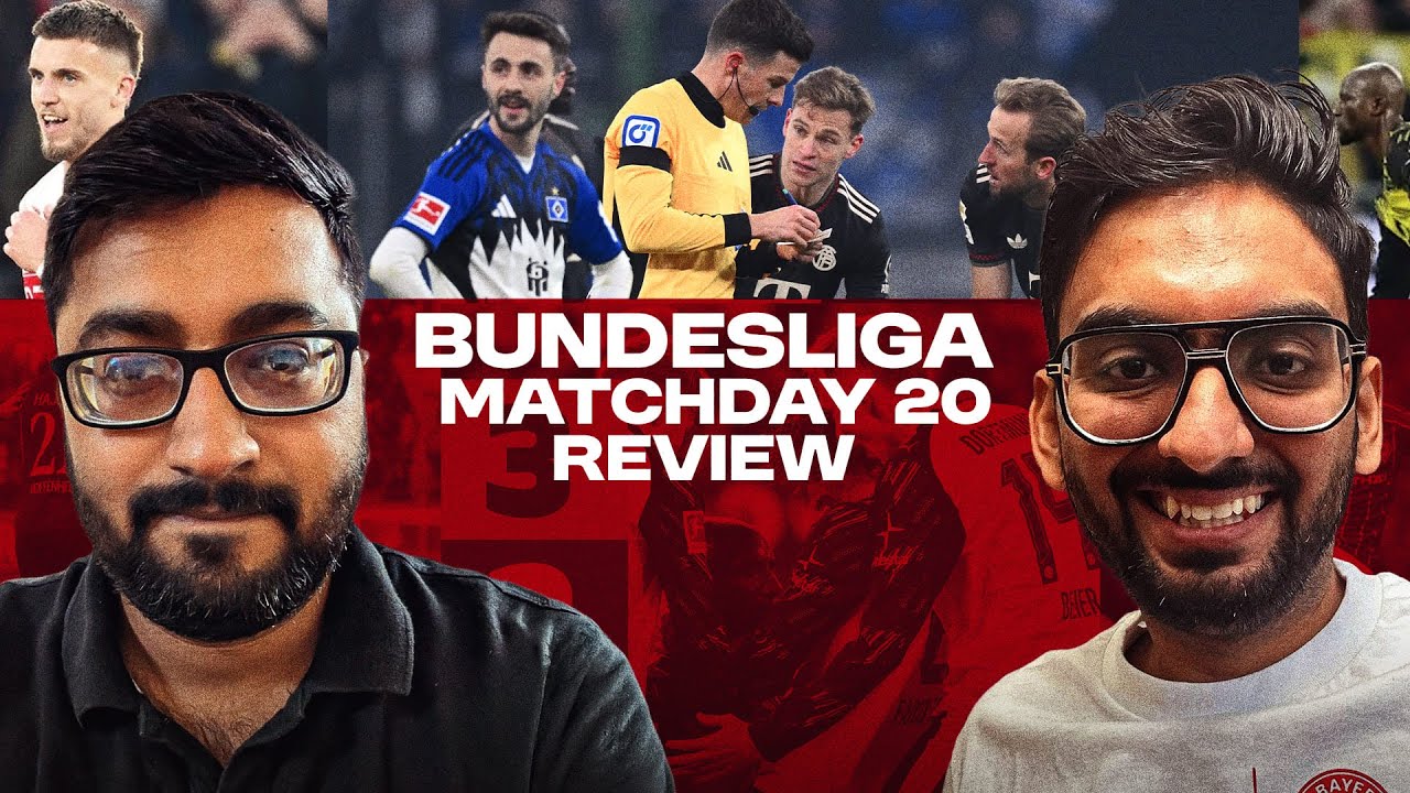 DROPPING POINTS! 🔴 Bayern Held by Hamburg as Dortmund Close the Gap | MD20 Review