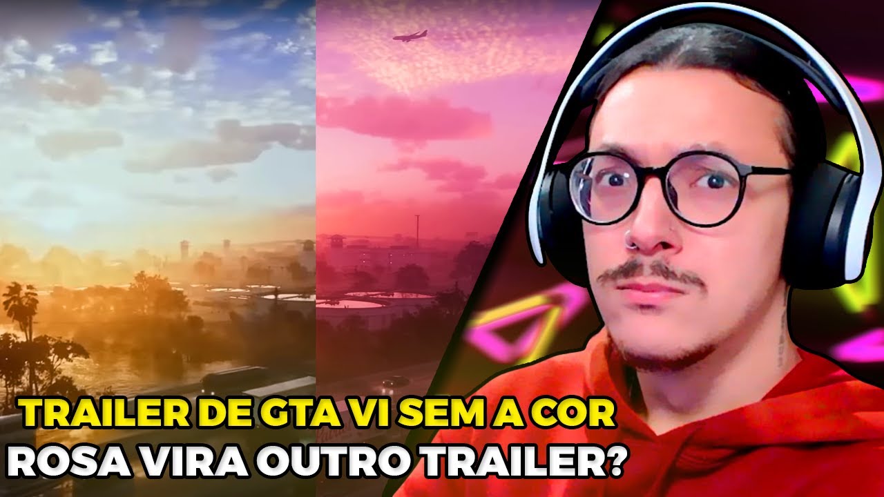 TRAILER DO GTA VI SEM ROSA VIRA OUTRO? - MUNDO GIGATÔNICO - ATLAZZ REACT