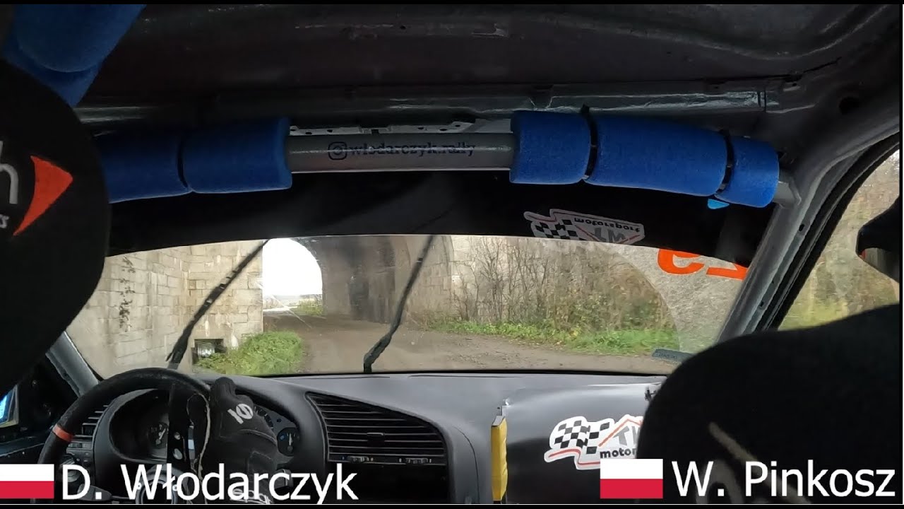 MET-BUD 10 Rajd Wikinga OS2 Dobrocin 2 (Marianówek) Dawid Włodarczyk/Wojtek Pinkosz BMW E36
