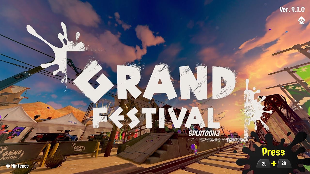 Splatoon 3 -  Grand Festival Splatfest Gameplay [Switch]