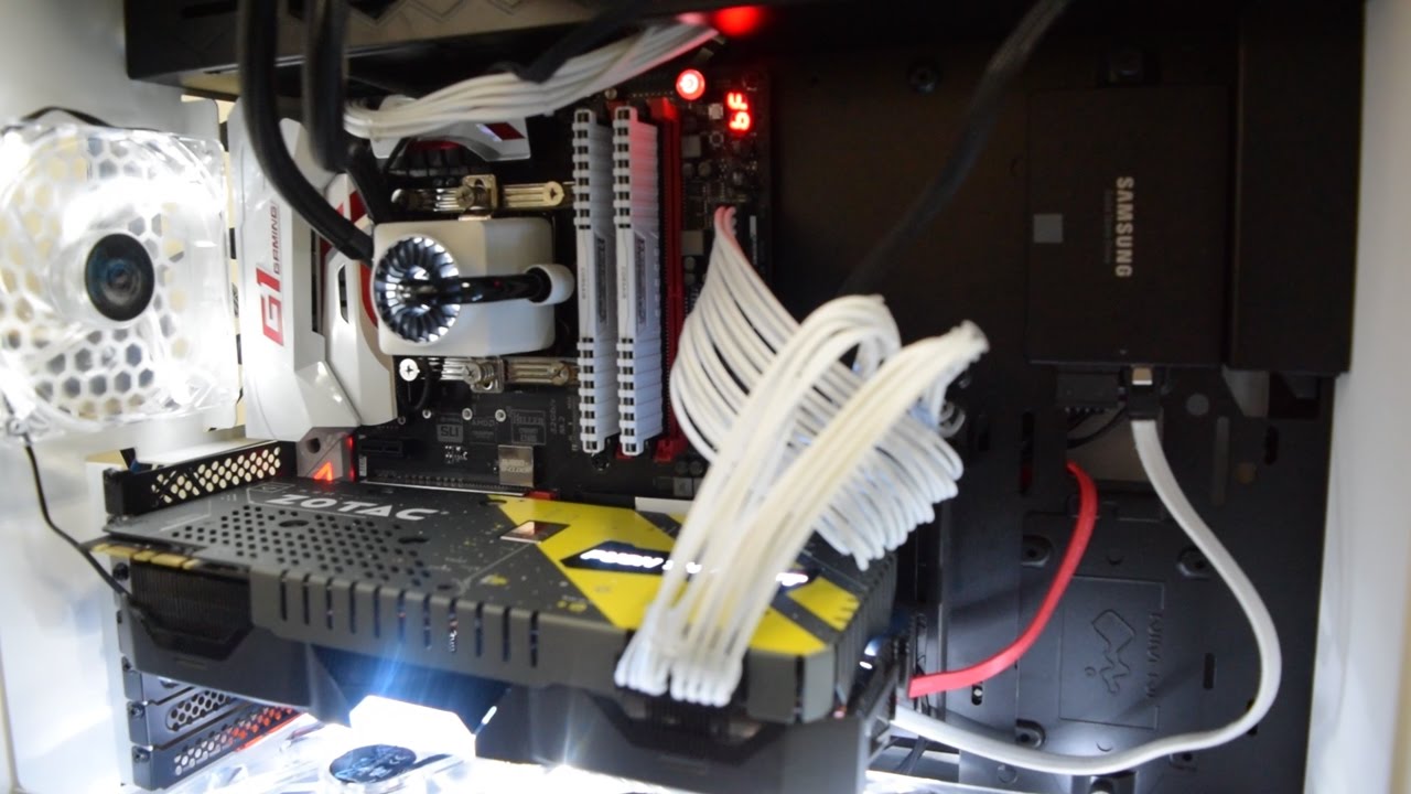 NEW PC BUILD! ZOTAC 1080 AMPED EXTREME/INWIN 303 AND MORE!