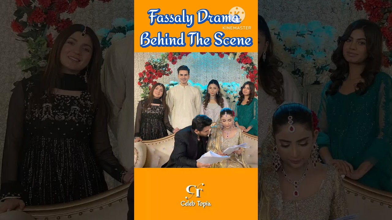 Faaslay BTS Episode 24, 25 - Behind The Scene #faaslay ​#aliansari ​#sabooraly​ #bts #drama