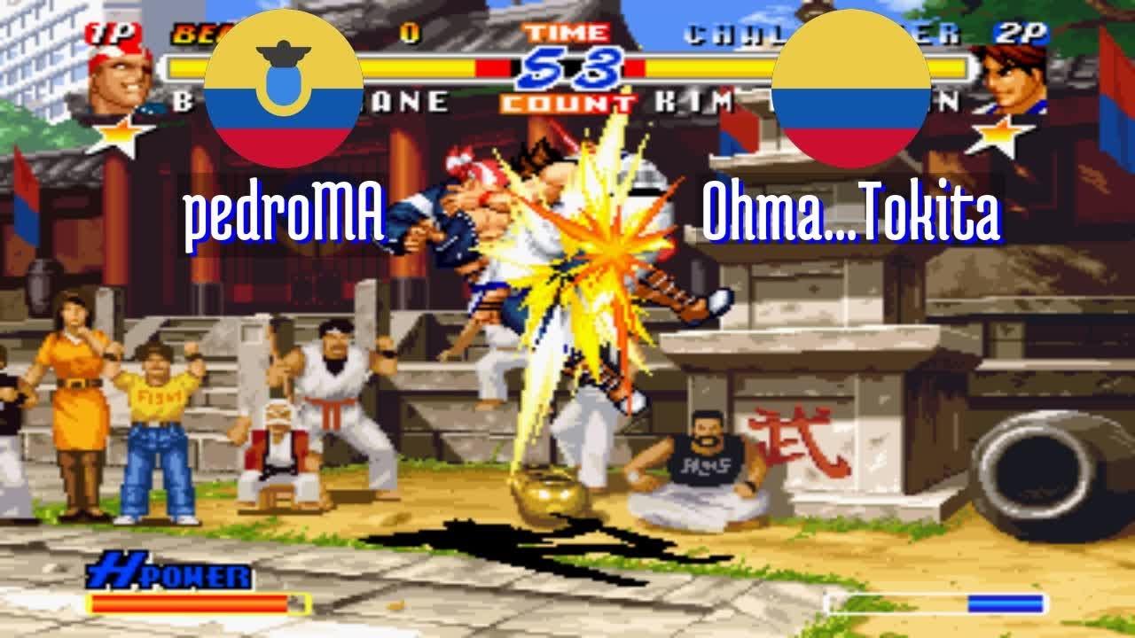 FT10 @rbff2h: pedroMA (EC) vs Ohma...Tokita (CO) [Real Bout Fatal Fury 2 rbff2 Fightcade] Feb 5