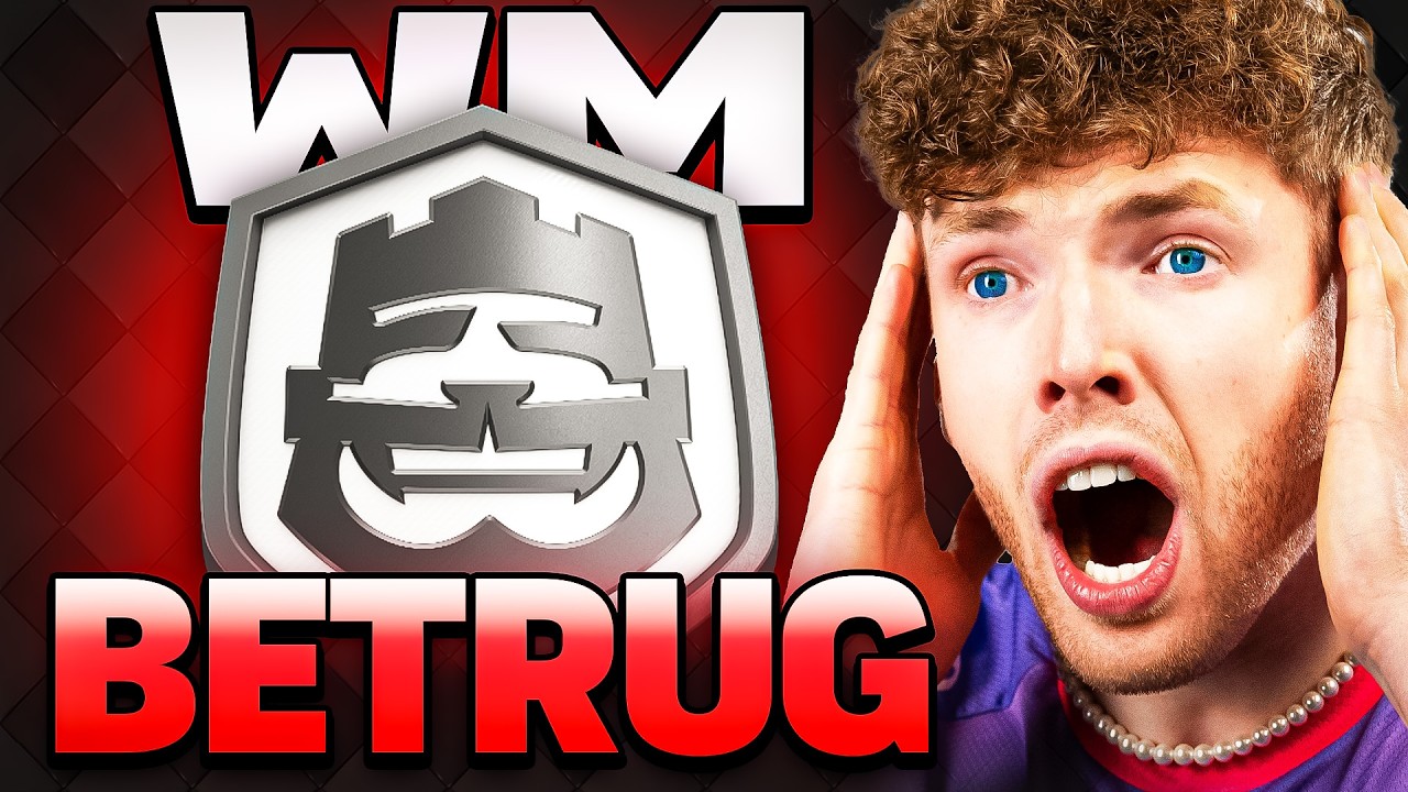 😱🤯BETRUG im 1.000.000$ WM FINALE?! | Unfassbare Interaktion! | Clash Royale Deutsch