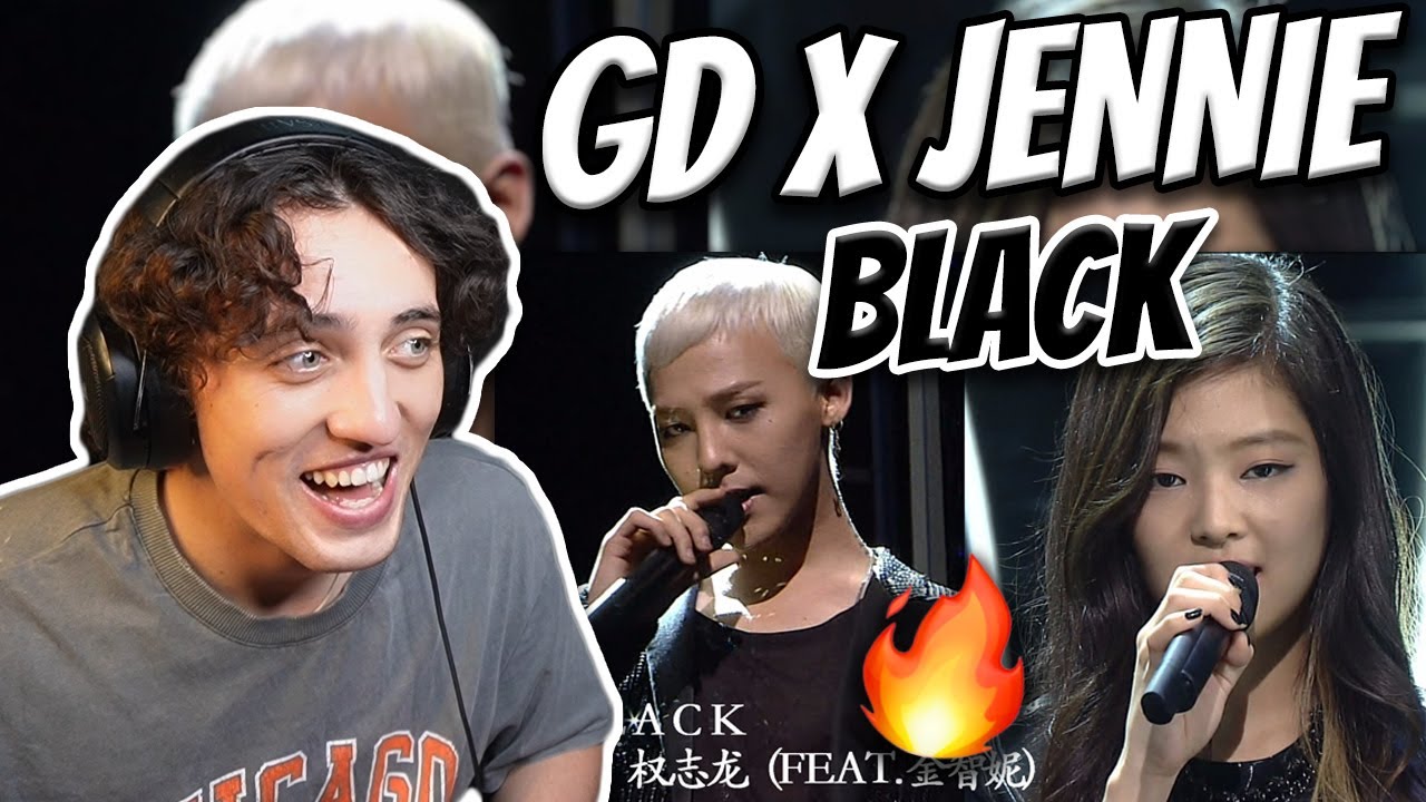 South African Reacts To G-DRAGON BLACK (Feat.Jennie Kim) LIVE !!! 🖤