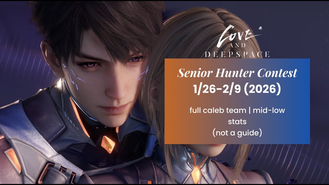 🍎 Caleb | Senior Hunter Contest 1/26-2/9 (Caleb Only) | Low-Mid Stats | Love and Deepspac
