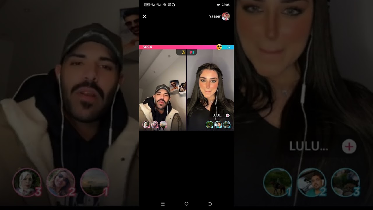 لايف ياسر وشماشم😍😍😍(4)