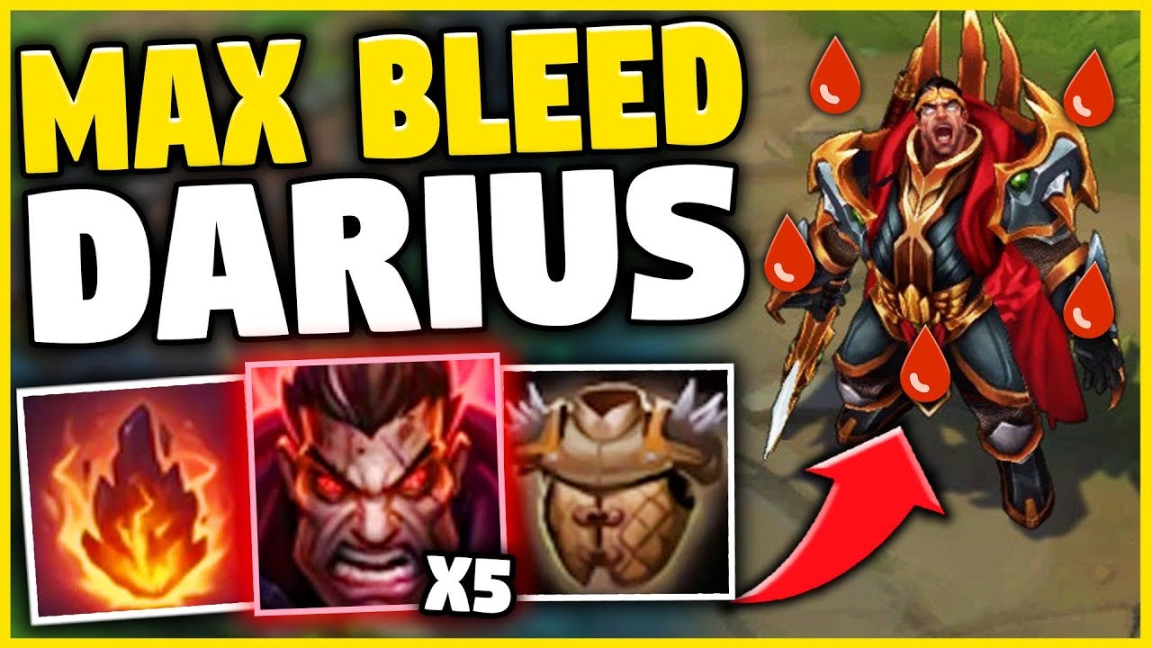 *UNFAIR* THIS BROKE CHINESE HIGH-ELO META (NEW DARIUS BUILD) - League of Legends