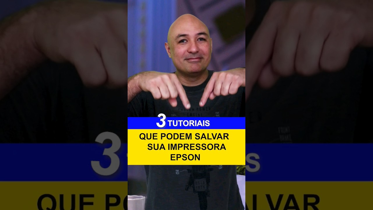 Tem uma impressora Epson? Esse v&iacute;deo &eacute; pra vc!