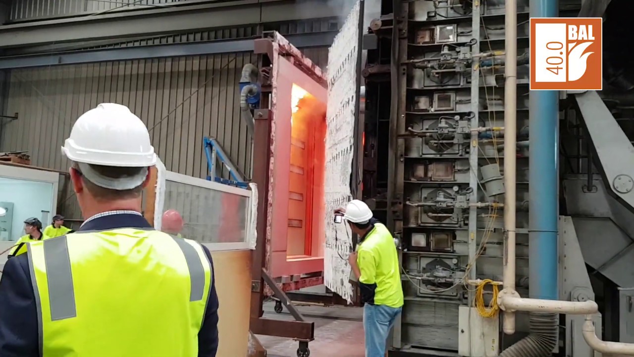 BAL40 Bushfire Attack Level Burn Test