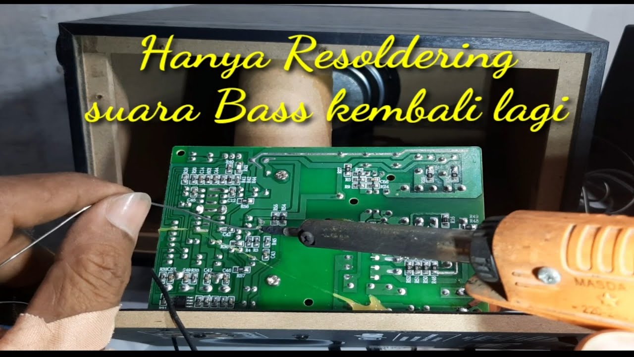 Hanya Resoldering!! suara Bass Niko DYNAMITE kembali lagi by @mifta