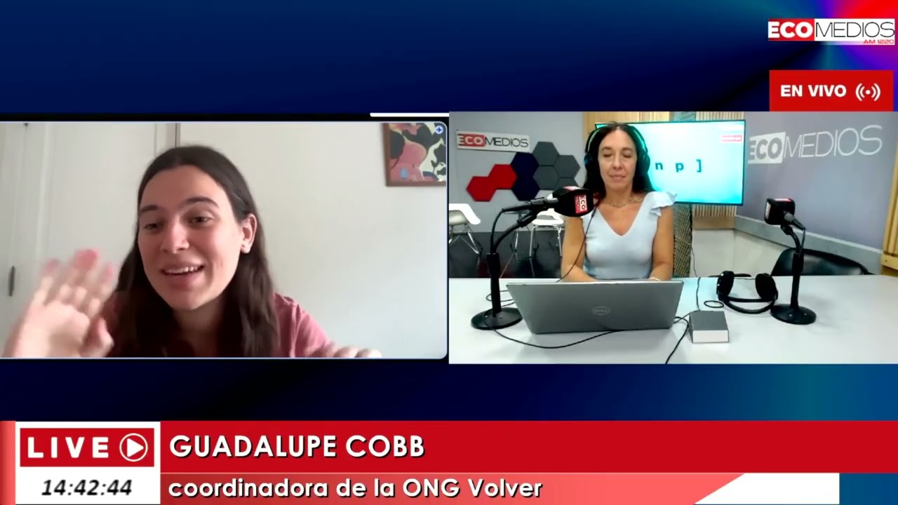 Guadalupe Cobb (Coordinadora de la ONG Volver) Nada Personal
